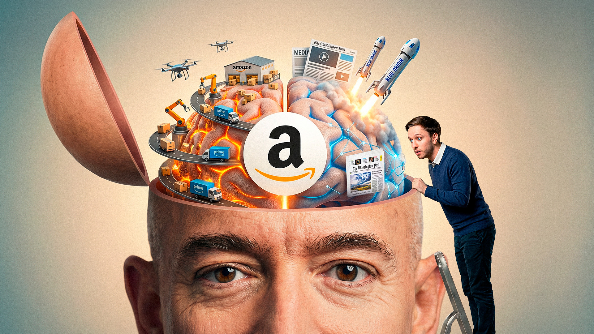 miniature v1 Jeff Bezos